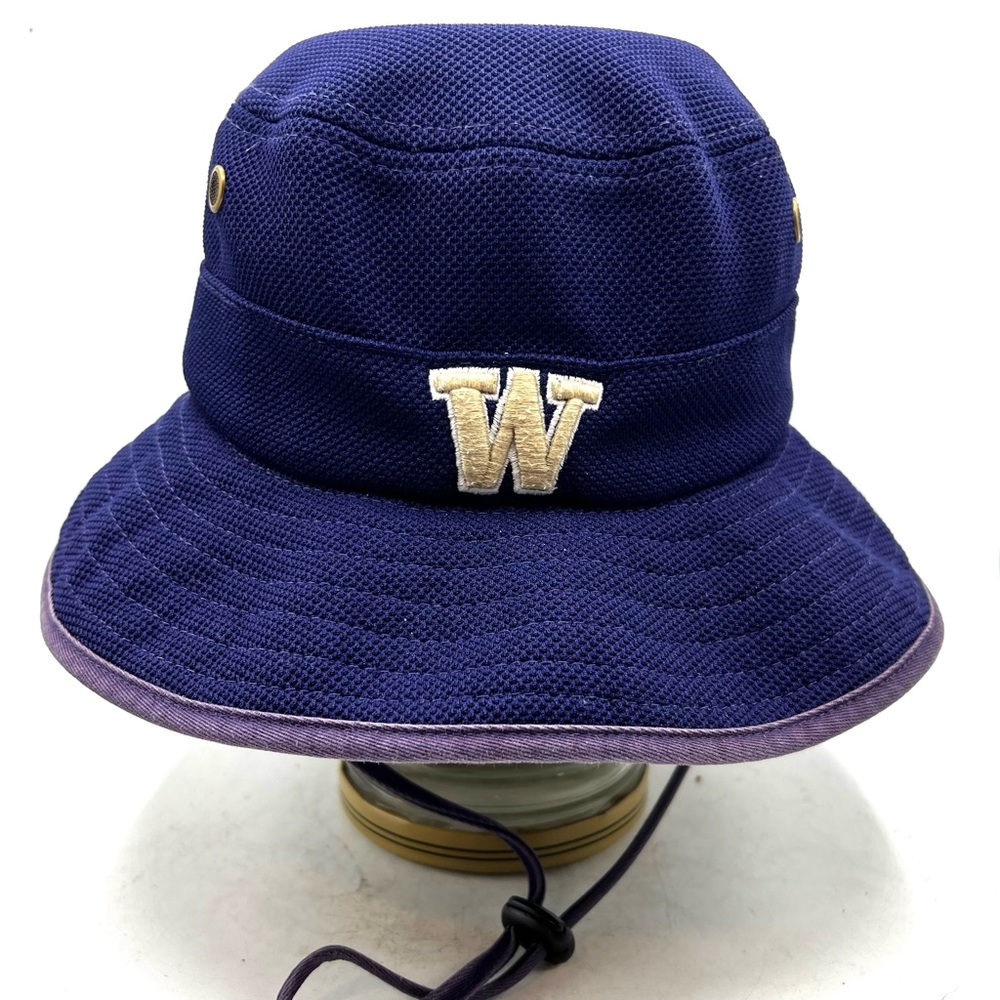 Hatterdashery Sun Hat. OS. Purple W gold Embroidered.